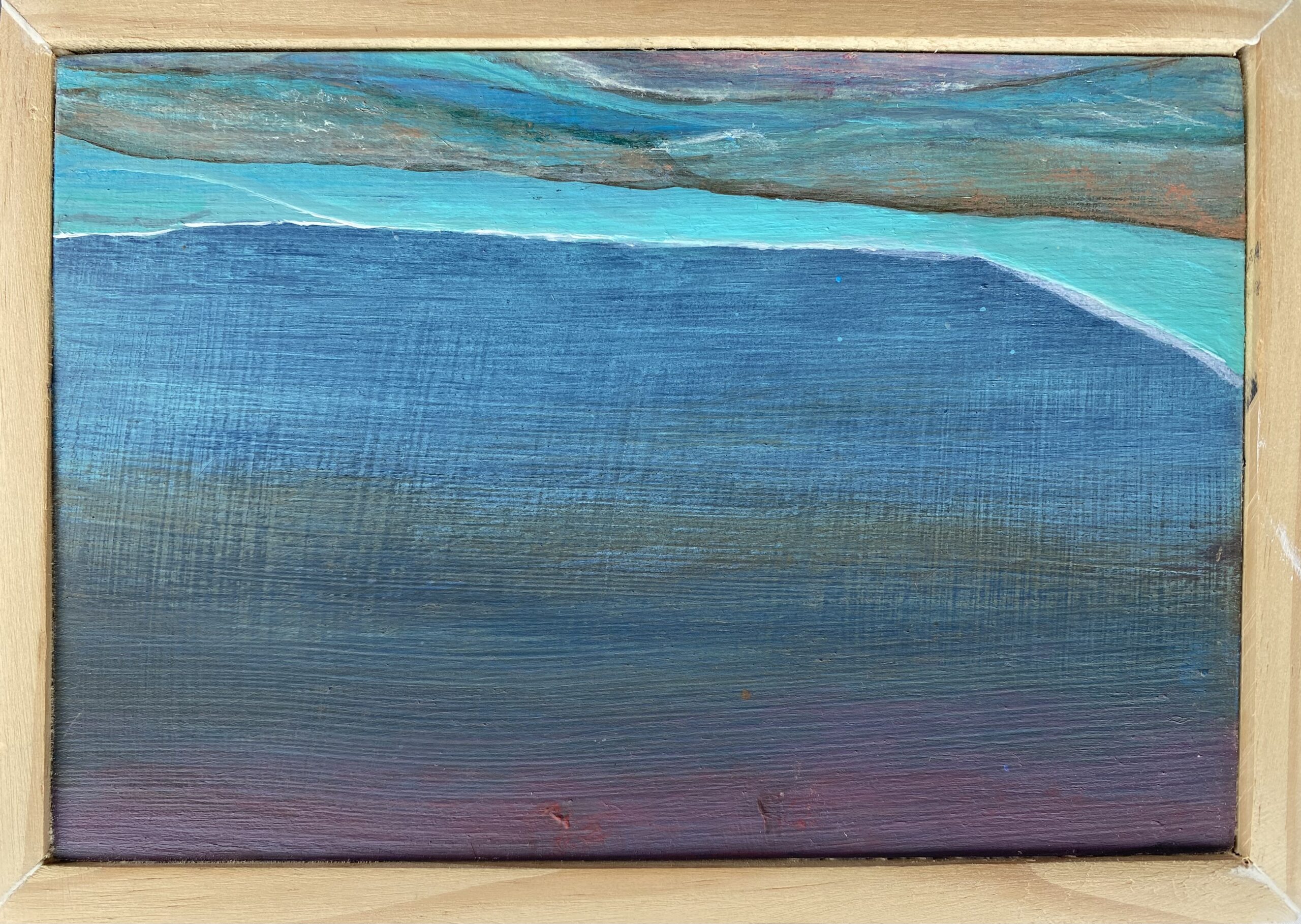 Scape 2 : 23cm x 16cm  : acrylic on board : $280