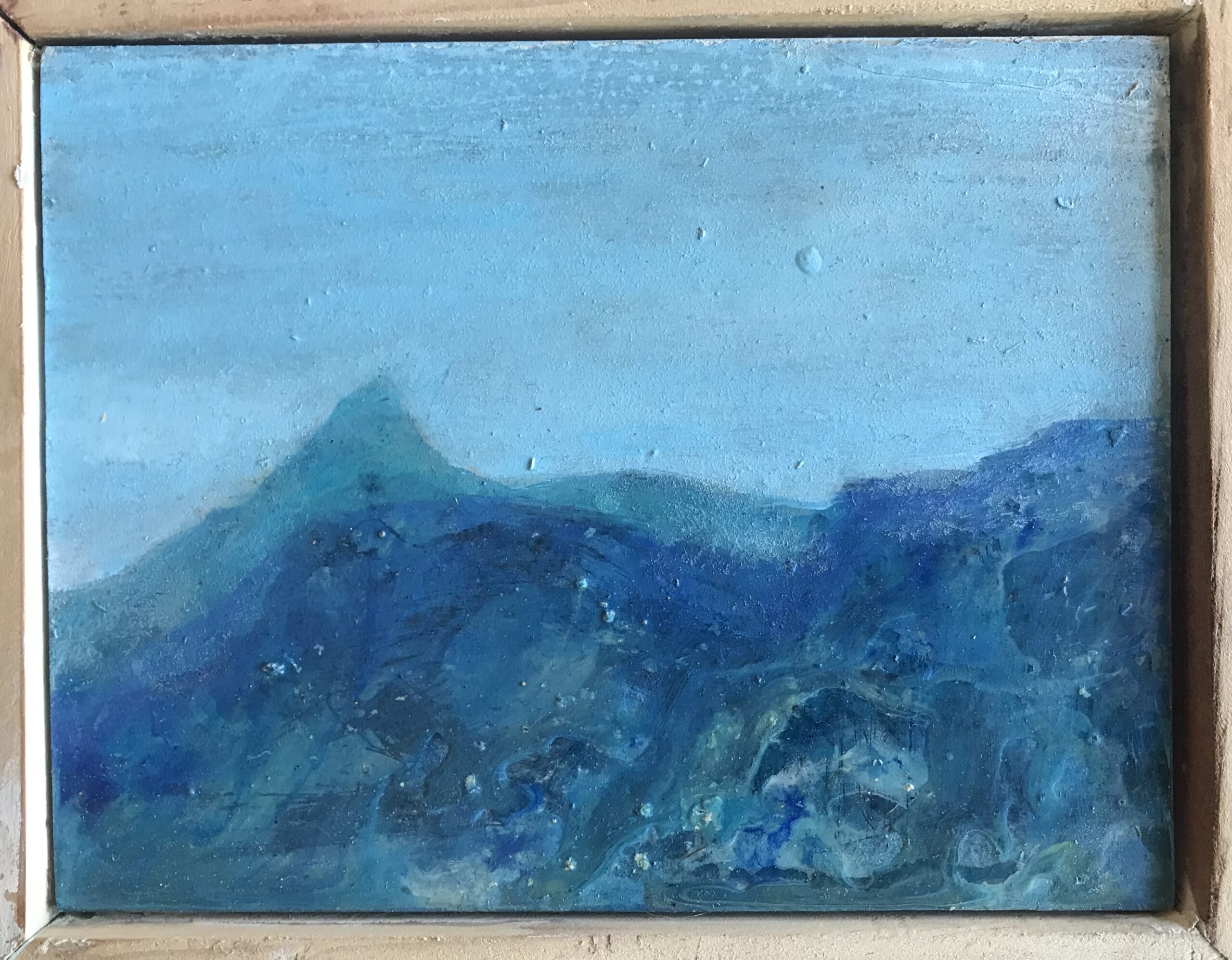 Sequoia Mountain : 27m x 24cm : acrylic on board : $350