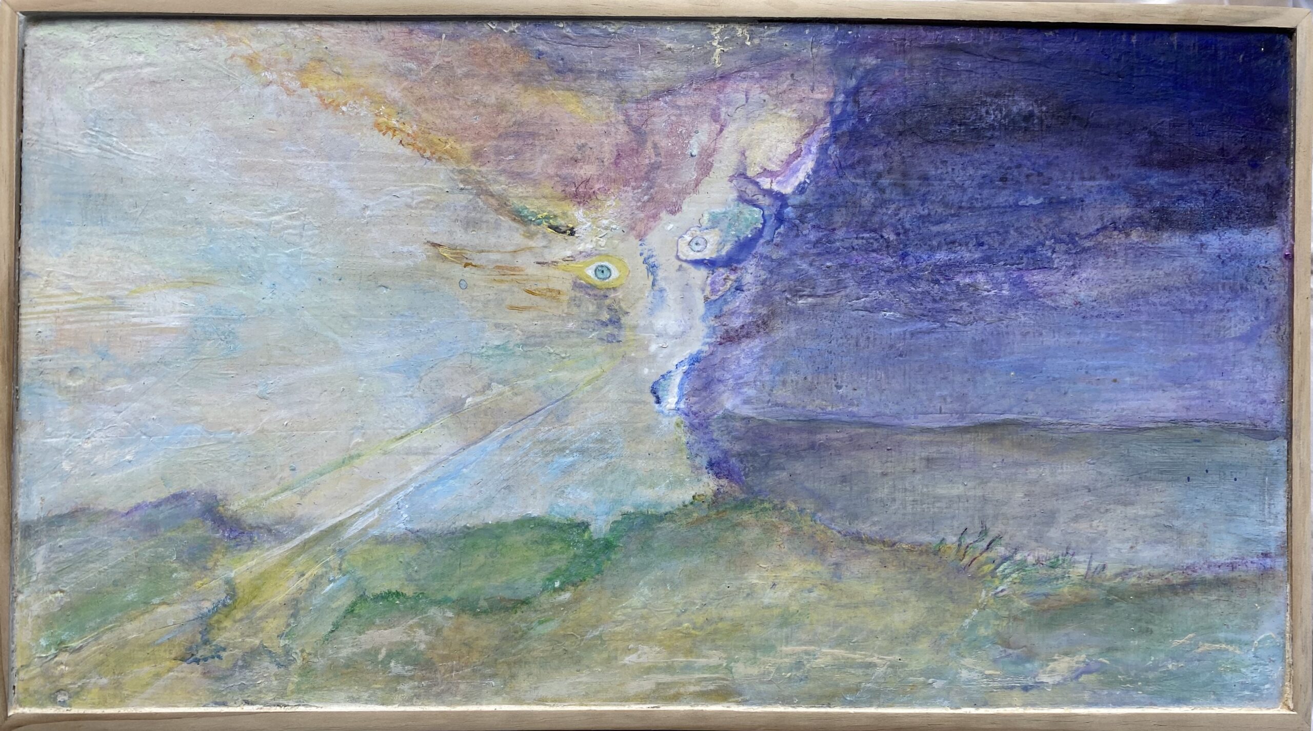Evening Spirit : 61cm x 34cm : acrylic on board : $1450