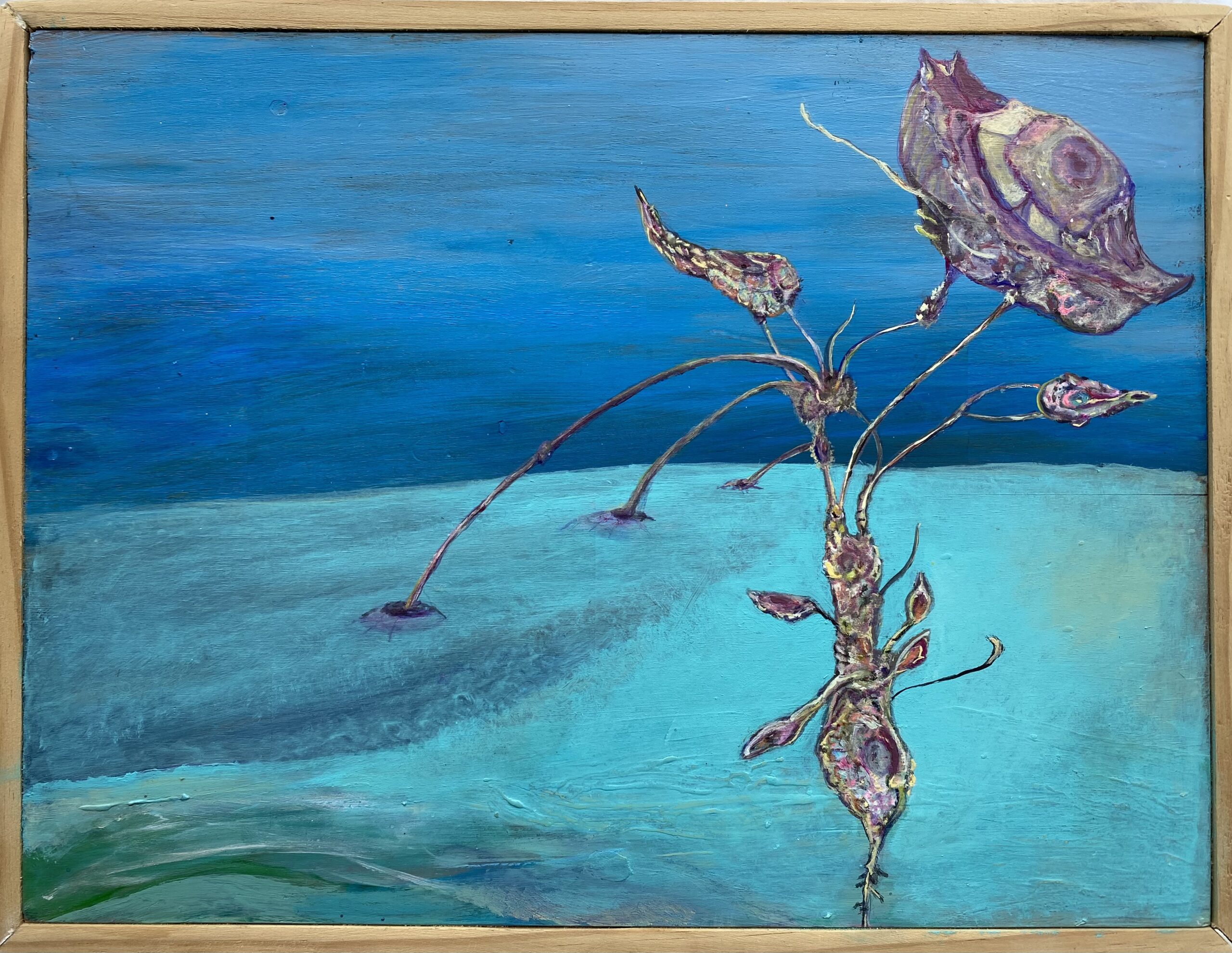 Organi Fantastica 1 : 42cm x 32cm : acrylic on board : $900