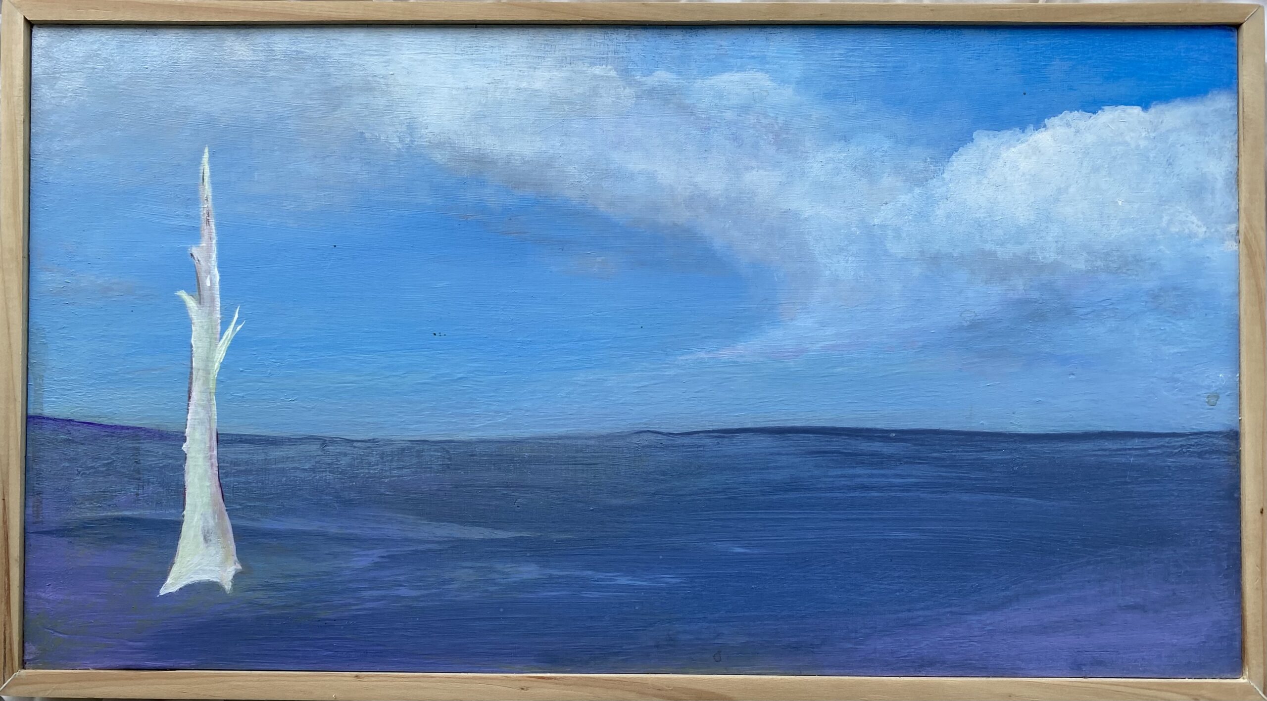 Mt. Solitary : 55cm x 31cm : acrylic on board : $1350